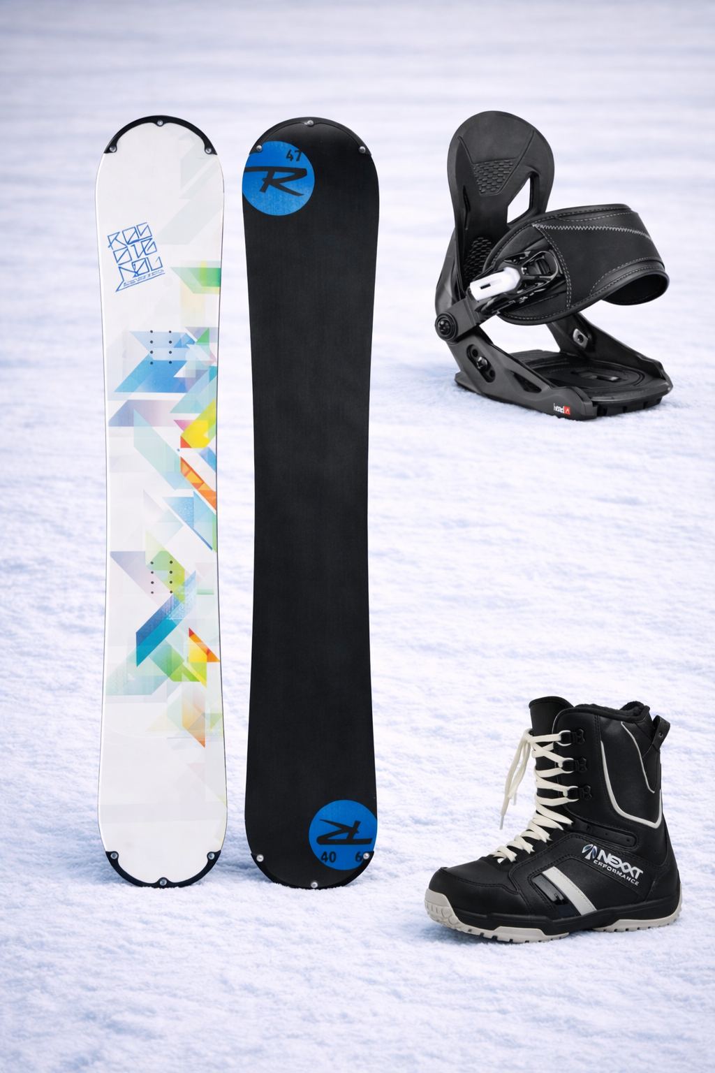 Equipo Snowboard Junior(tabla, fijaciones y botas)