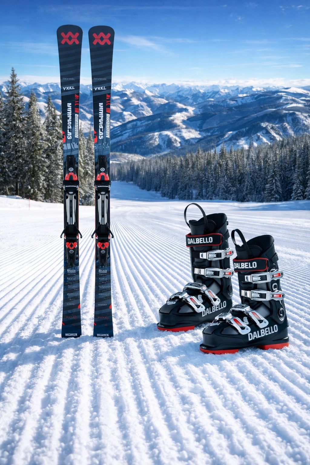 Equipo Ski Premium (Tablas, botas y bastones)